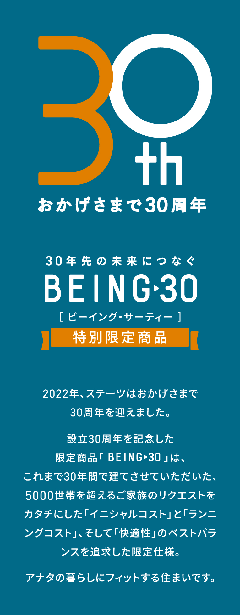 STATES 30th おかげさまで30周年