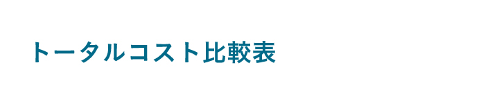 安心の保証 30年先を見据えた安心保証