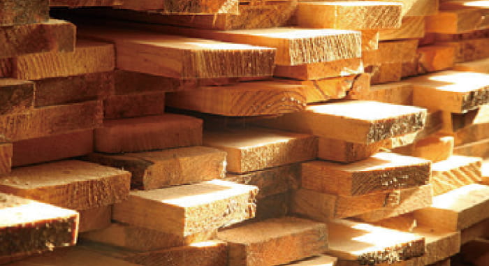 大量仕入れ＋安定購入による資材のコストダウンイメージ