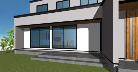 冬は日差しが入る設計イメージ