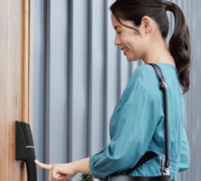 高断熱玄関ドア（スマートキー対応）イメージ