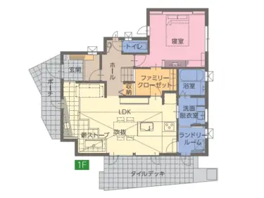 ■モデルハウス■


・玄関から土間続きのリビング

・あるだけで暖かさを感じる薪ストーブは、冬の寒い空気を力強く温めてくれます

・吹抜け＆梁現しで開放的な空間を満喫

・帰宅してすぐ使える玄関脇の手洗いカウンター

・アウトドア気分を味わえるタイルデッキでバーベキューパーティーもできます