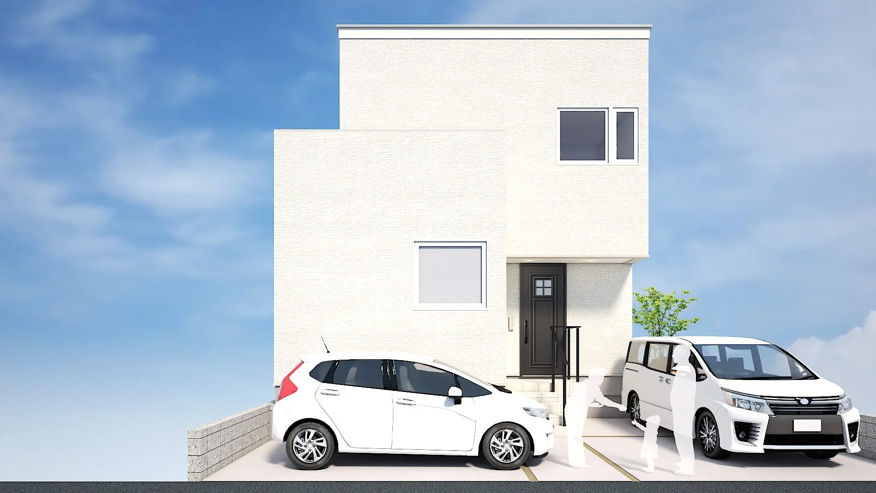 家事が楽になる間取りを考えた２８坪・３ＬＤＫの住まい（西区小針）