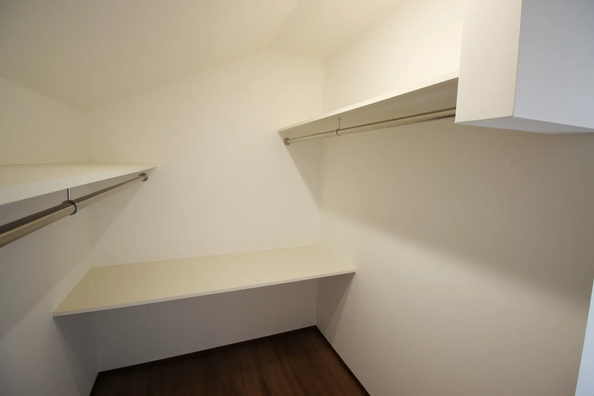 寝室に隣接したWIC