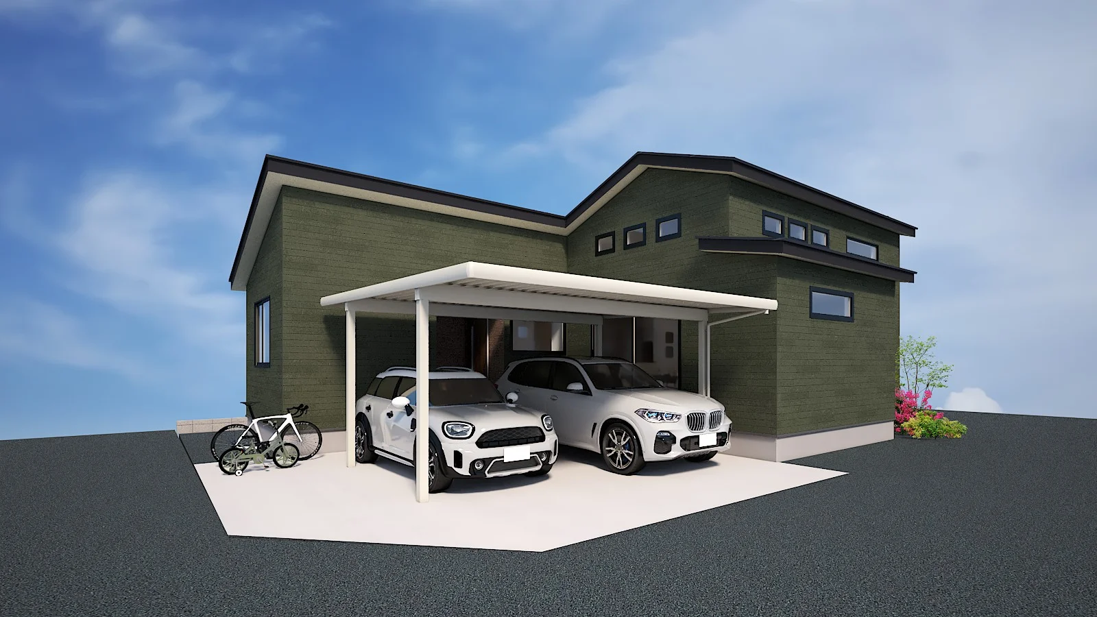 小屋裏のある平屋（終の棲家）（見附市本町）