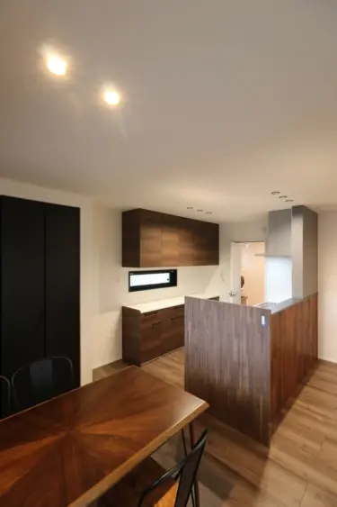 【116】インテリアキッチンのある家。