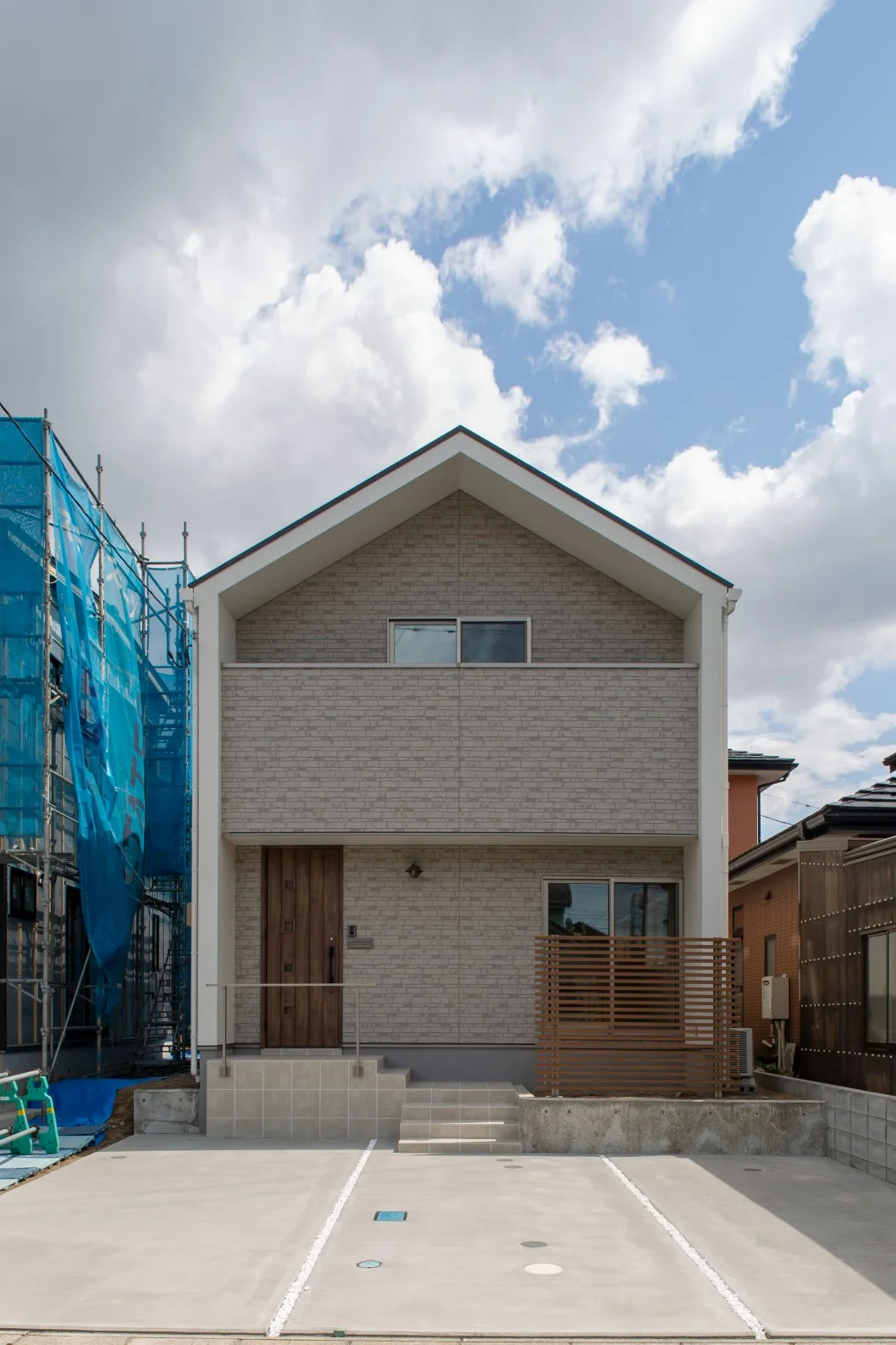 家らしいシンプルなデザイン