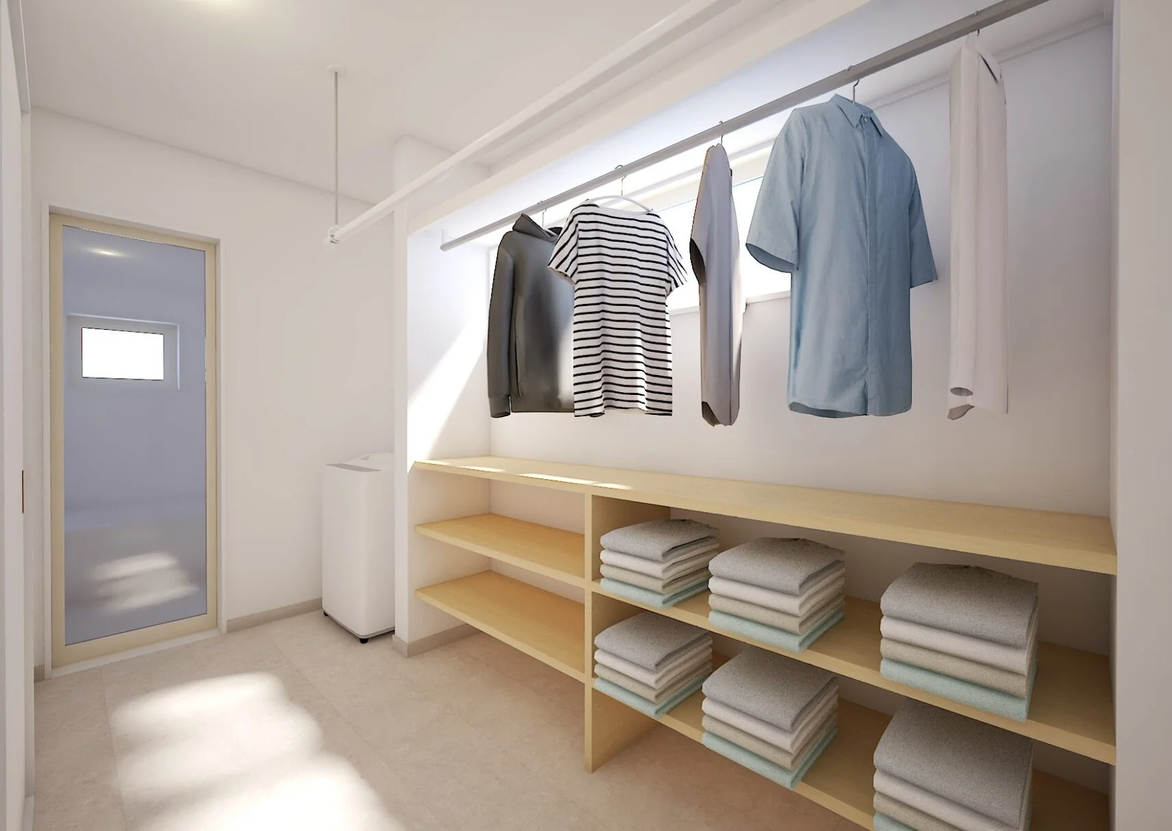 内観イメージ（脱衣・ランドリースペース）