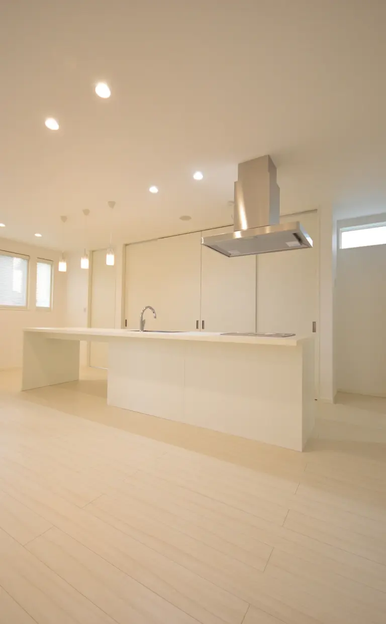 テーブル一体の「ポポラート型」キッチン