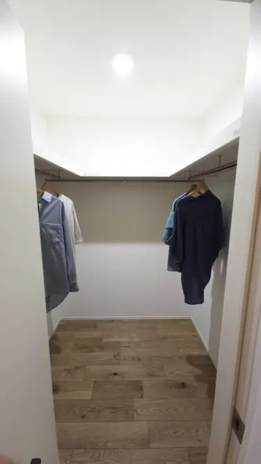 独立型・ウォークイン・クローゼット