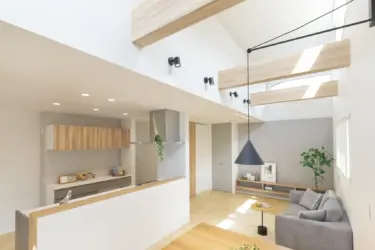 ■キッチンから見渡せる空間