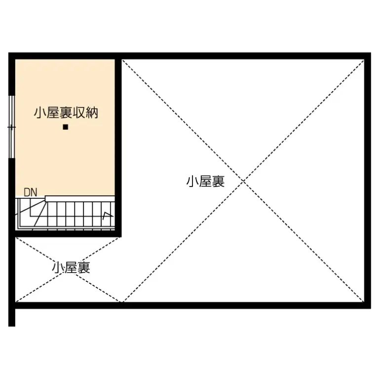 小屋裏