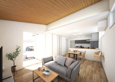 ■内観イメージ（ＬＤＫ）
※家具・小物などはイメージです。