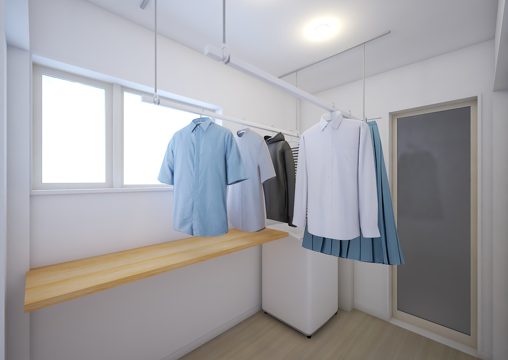 内観イメージ（脱衣室）