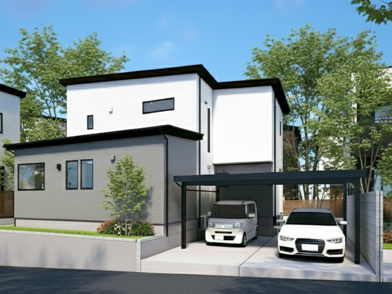 開放感あふれるＬＤＫで叶える、家族とペットの心地よい暮らし（永平寺町鳴鹿山鹿）