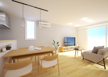 ■内観イメージ（リビング・ダイニング）