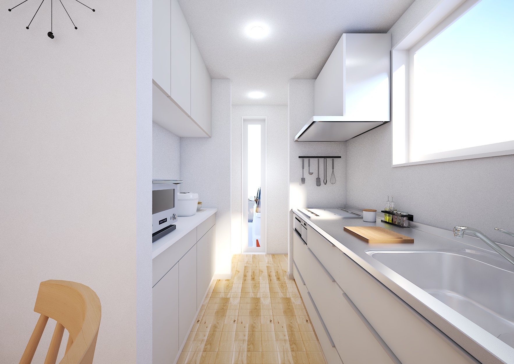 内観イメージ（キッチン・パントリー）