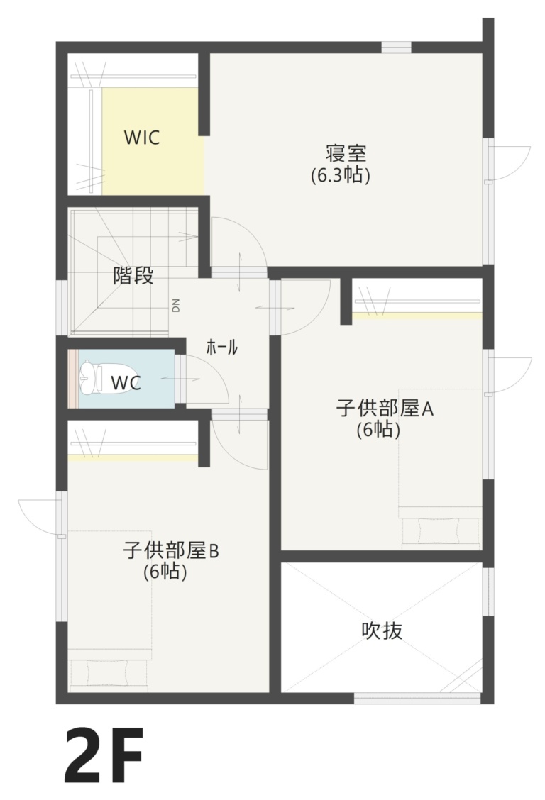 ２階 間取り図