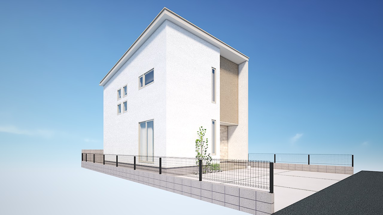 外観イメージ（南東側）