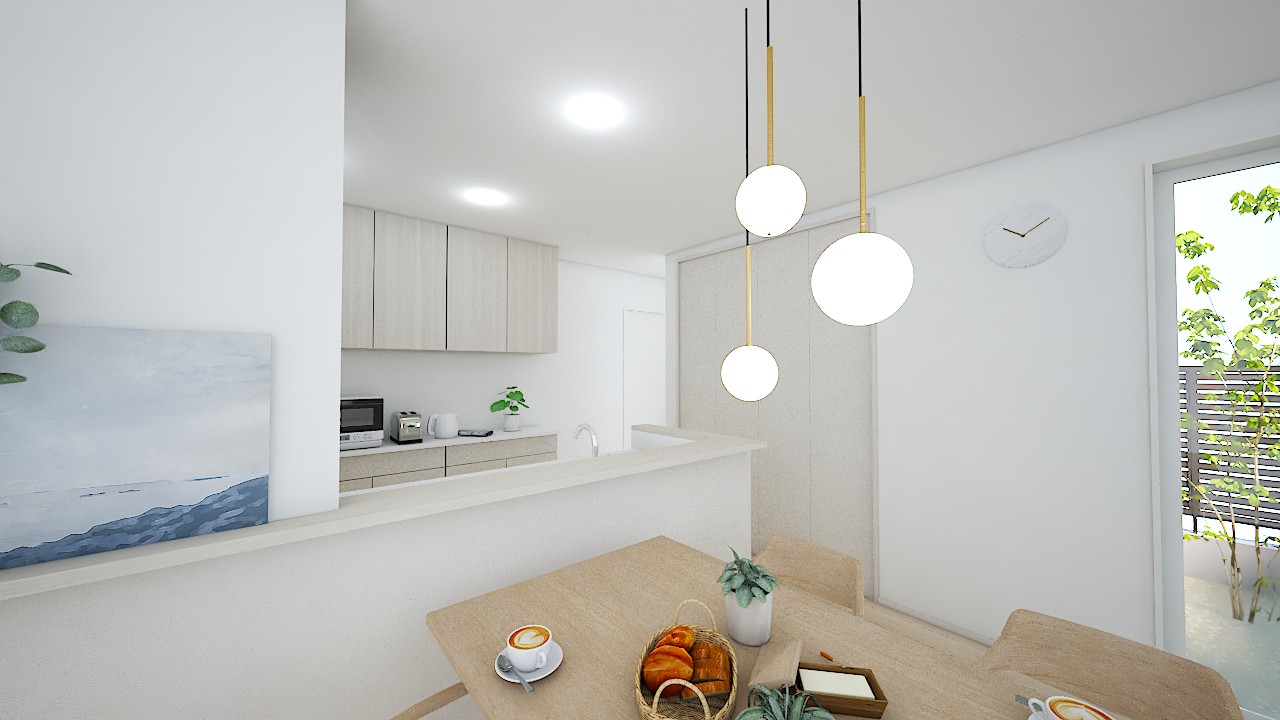 内観イメージ（ダイニング・キッチン）