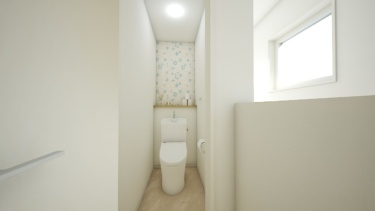 内観イメージ（２階トイレ）
※温水洗浄便座