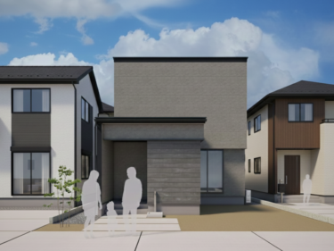 上品なグレーを基調にケイミュー「SOLIDO」をアクセントとして採用！