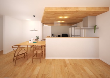 内観イメージ（ダイニング・キッチン）