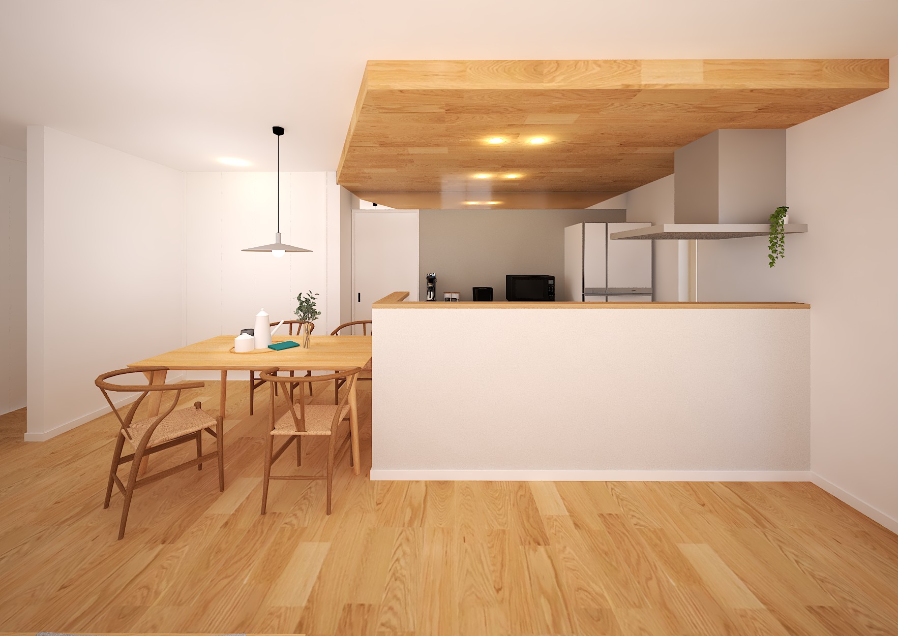 内観イメージ（ダイニング・キッチン）