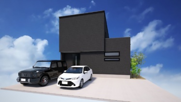 家時間をもっと楽しむ、モノトーン×趣味空間の家（石川県河北郡津幡町）