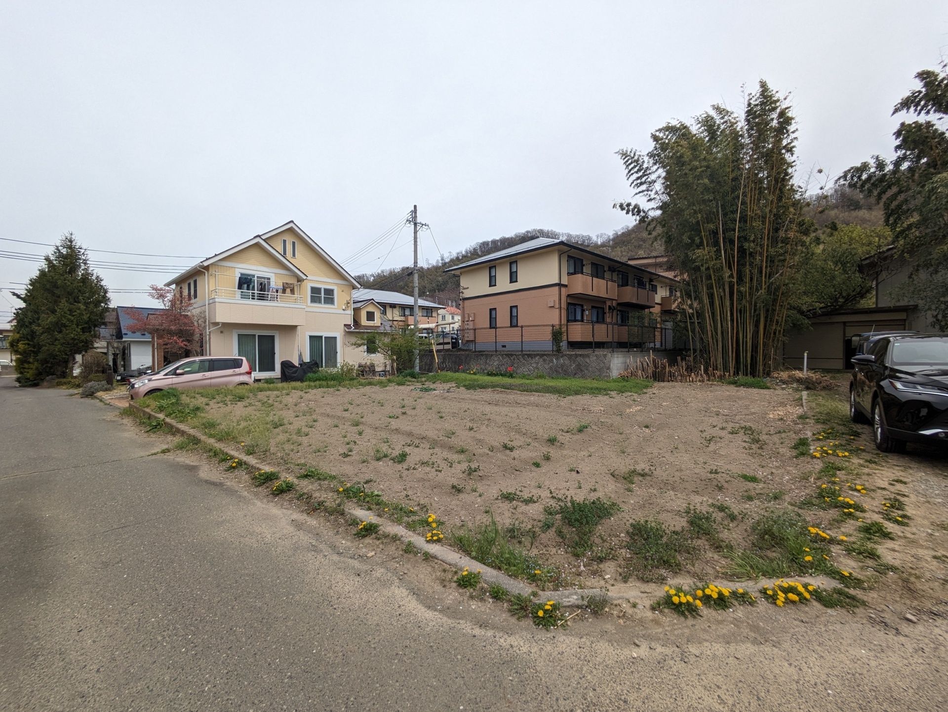 ■【松本市寿北Ａ】現地土地画像