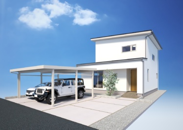 吹抜けリビングと回遊動線が魅力のゆとりある住まい【富山市天正寺】