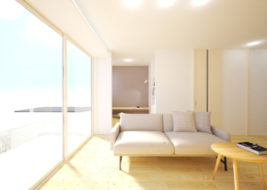 ■内観イメージ（リビング・ヌック）