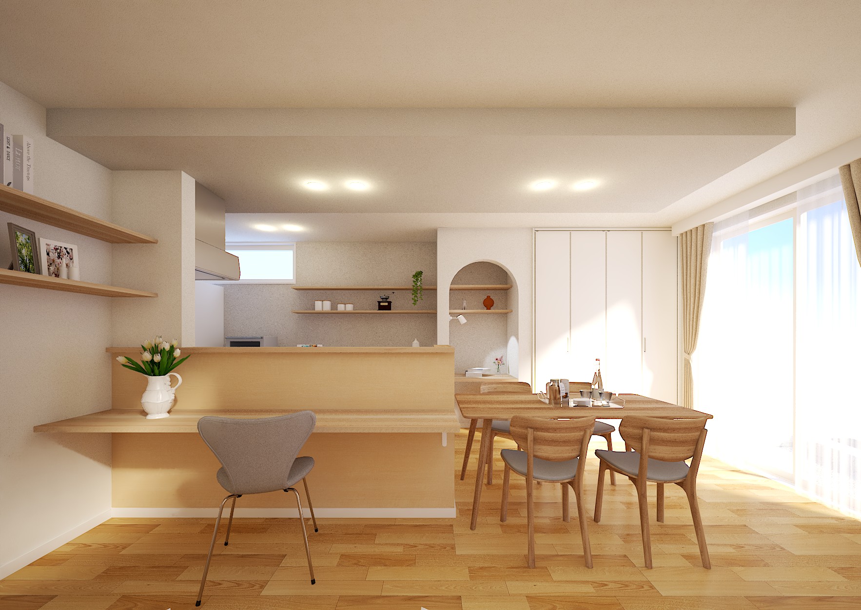 内観イメージ（ダイニング・キッチン １）