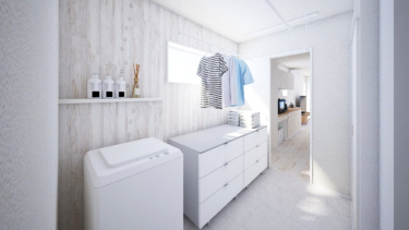 内観イメージ（脱衣・サンルーム）