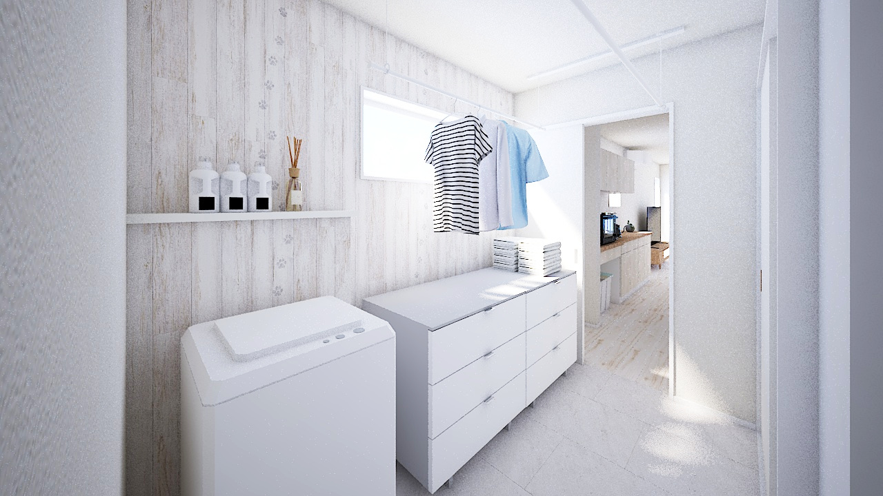 内観イメージ（脱衣・サンルーム）