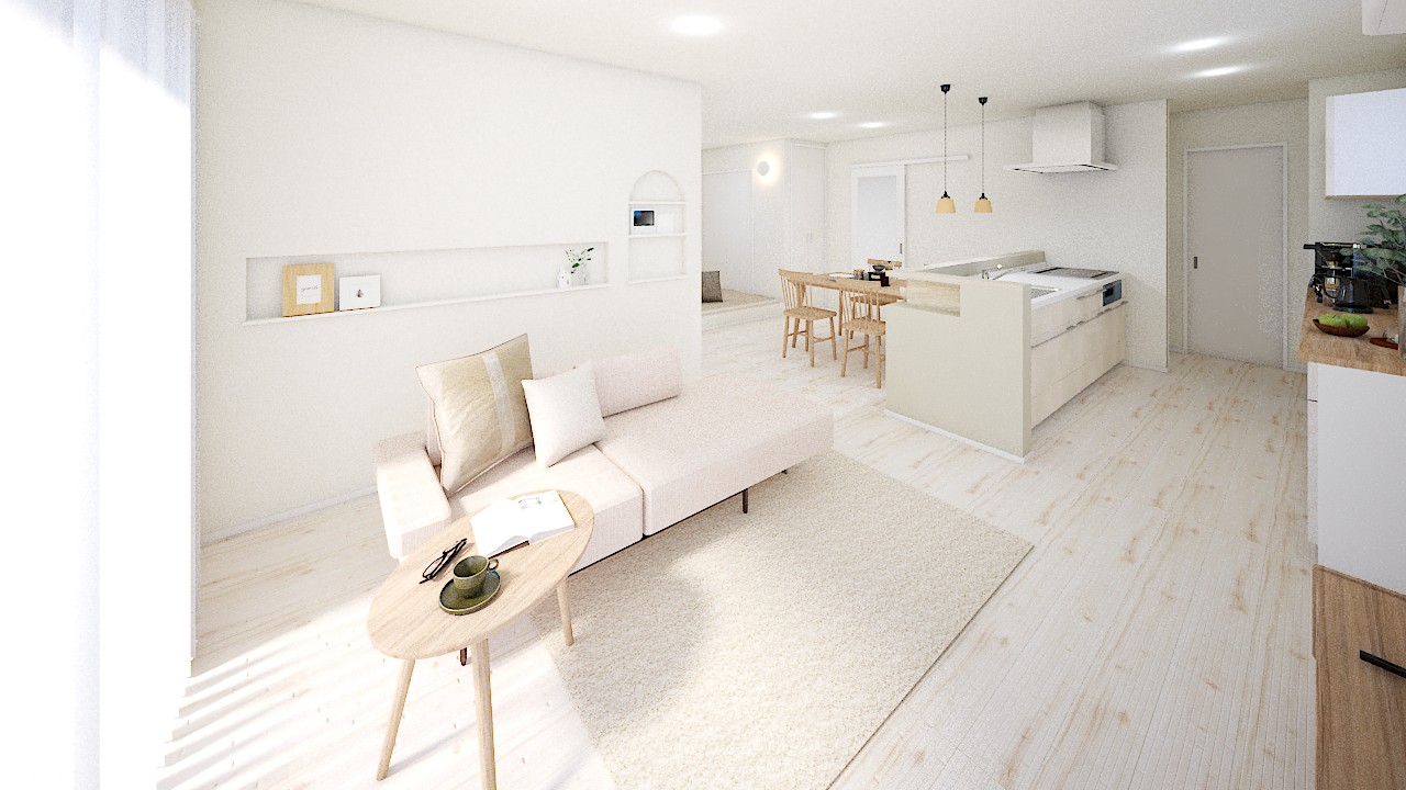 内観イメージ（ＬＤＫ）
※家具・小物などはイメージです。