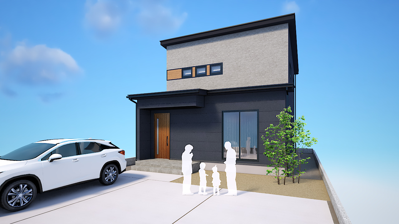 外観イメージ（南東側）