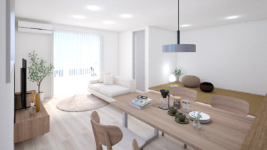 内観イメージ（ＬＤＫ）
※家具・小物などはイメージです。