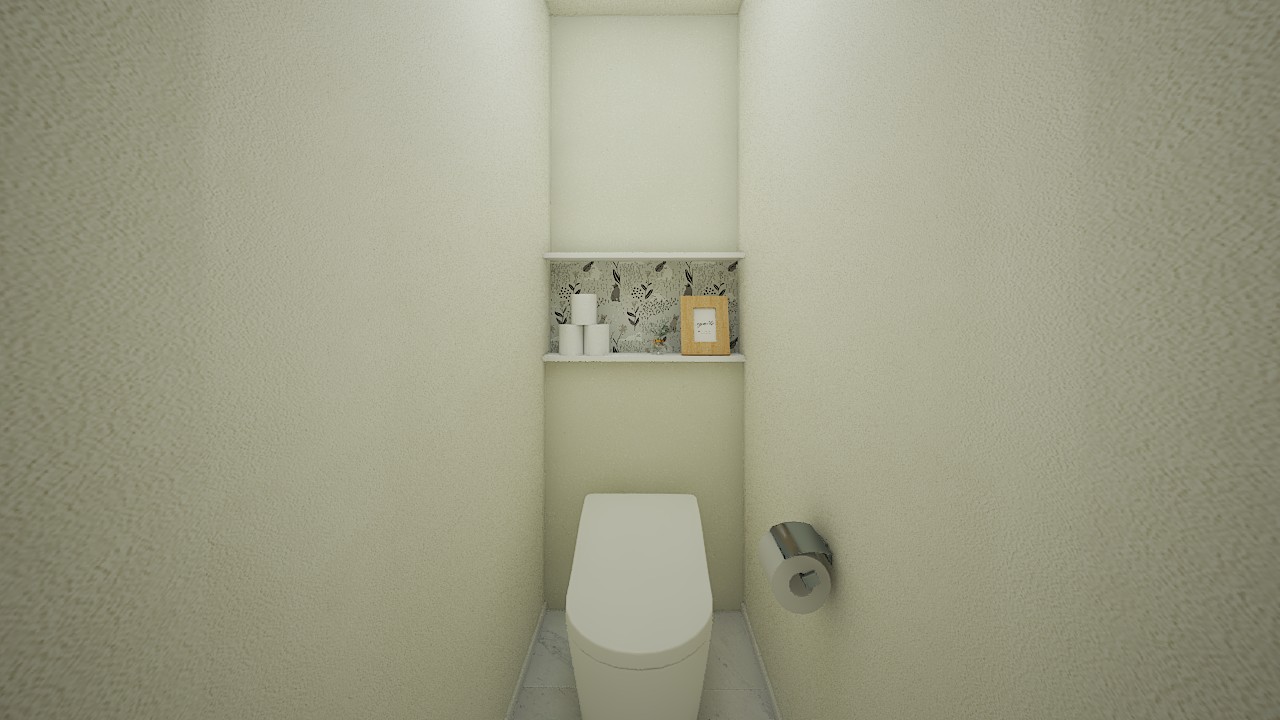 内観イメージ（１階トイレ）
※タンクレスタイプ