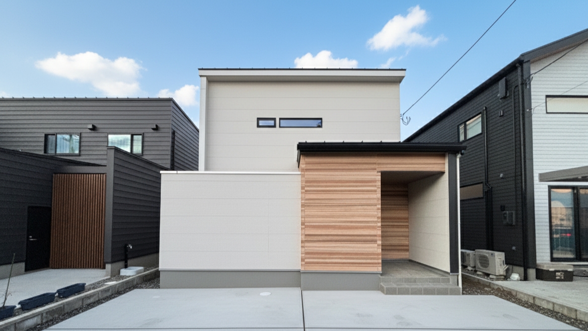 【新潟エリア】くつろぎのプライベート空間「タイルテラス」のある住まい（西蒲区巻）