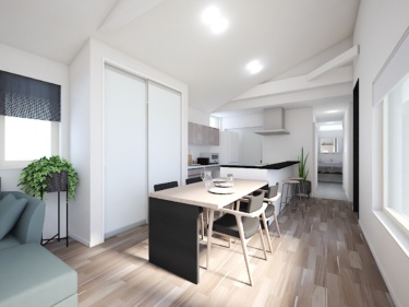 内観イメージ（ダイニング・キッチン）