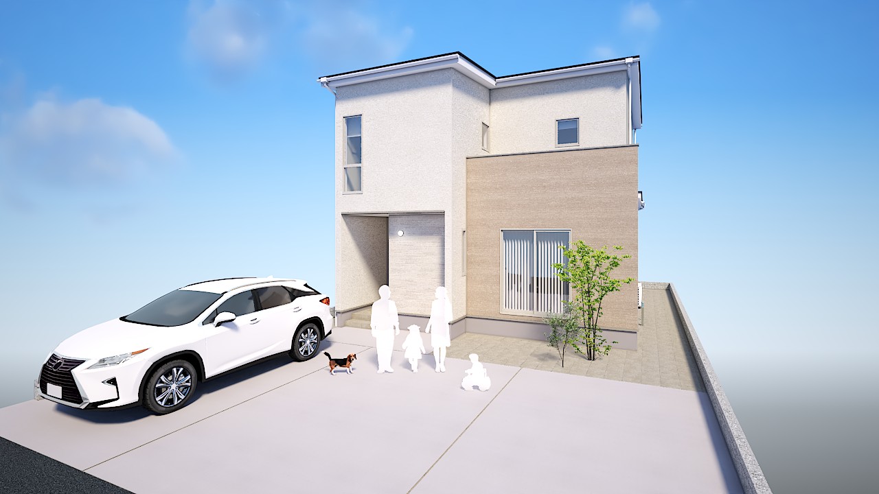 外観イメージ（南東側）