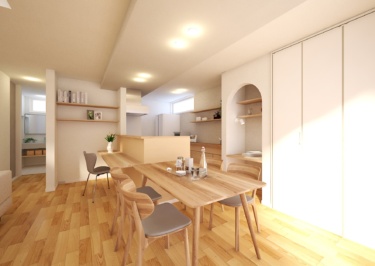 内観イメージ（ダイニング・キッチン ２）