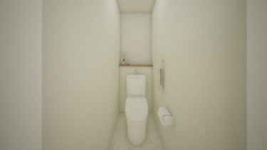 内観イメージ（２階トイレ）
※温水洗浄便座