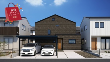 キッチンを中心とした回遊動線と６帖の小屋裏収納のある平屋の住まい（高岡市五福町）