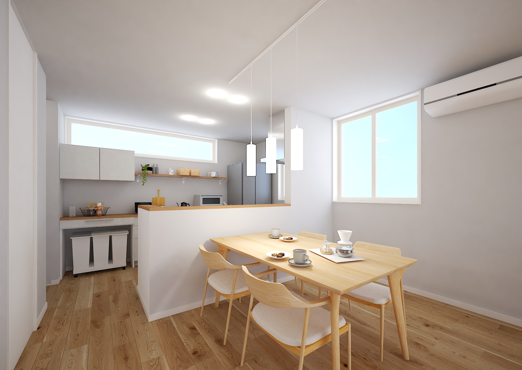 ■内観イメージ（ダイニング・キッチン）