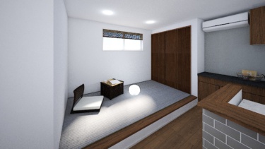 内観イメージ（小上がり）
３．５帖分あり！