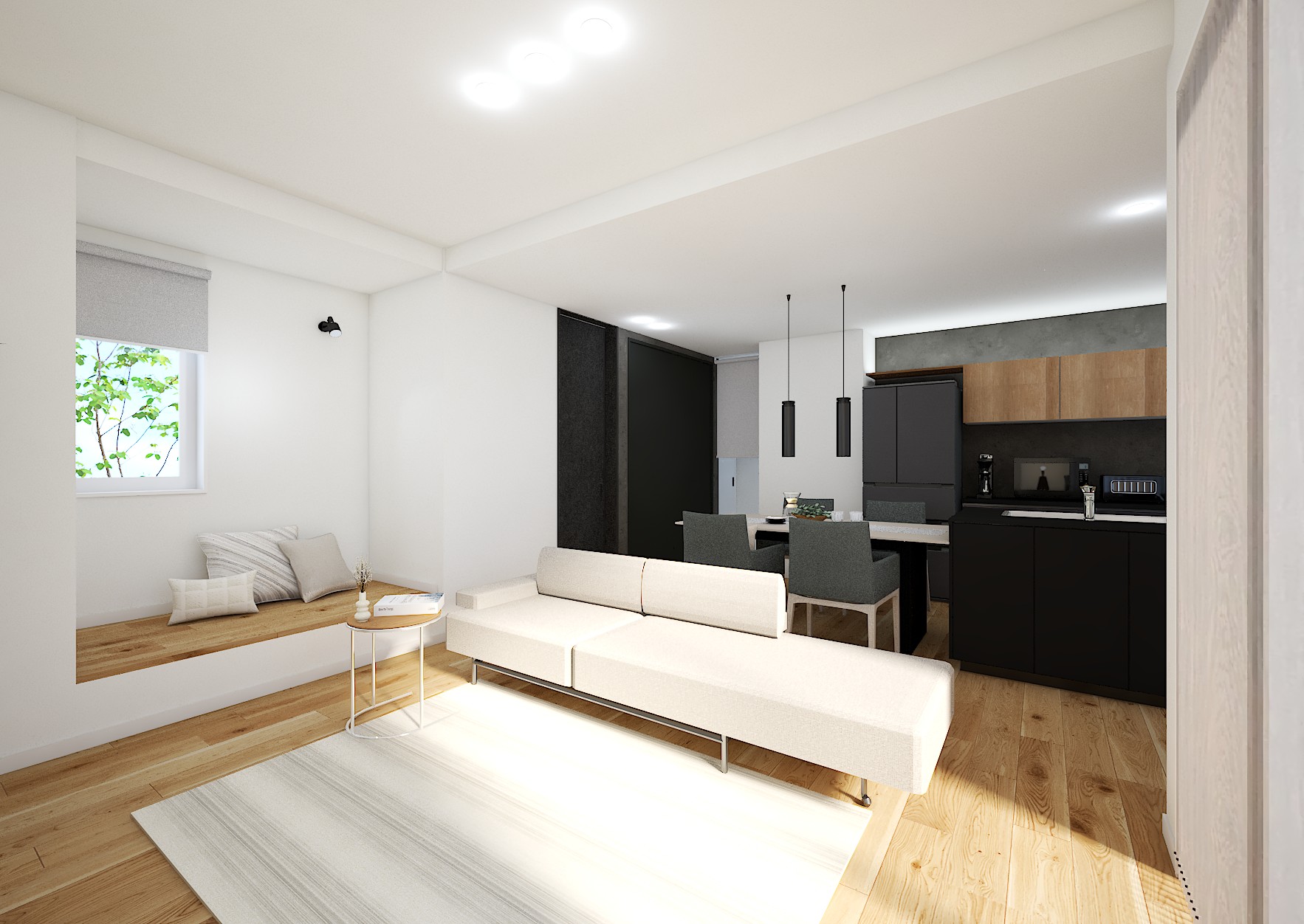 内観イメージ（ＬＤＫ）
※家具・小物などはイメージです。