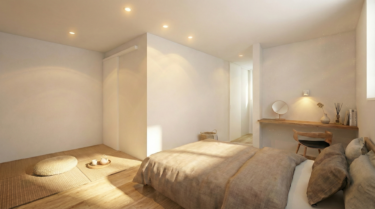 ■内観イメージ（小上がりタイプの主寝室とヌック）