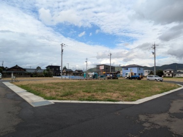 越前市馬上免町Ａ　現地土地写真